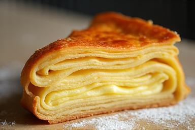 Serving of traditional Bulgarian Banitsa pastry