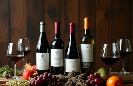 Selection of Bulgarian wines